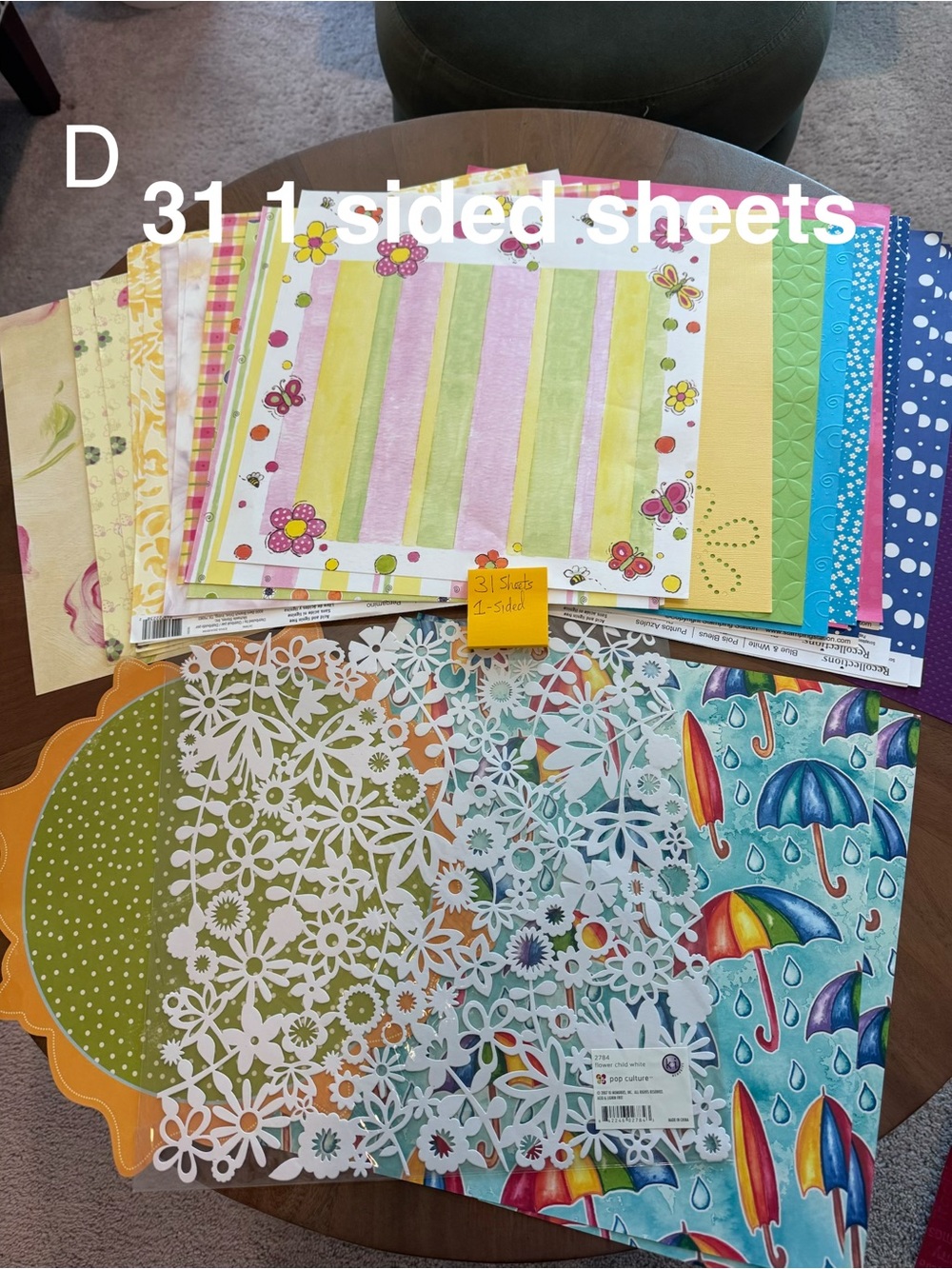 72 12x12 assortment of scrapbook Sheets .SEE SECOND IMAGE TOO